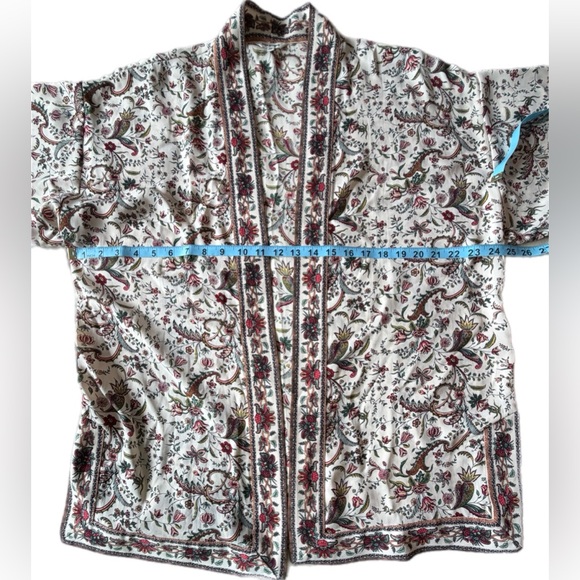 Max Studio Womens Multicolor
Floral Kimono Sz M - Picture 6 of 11